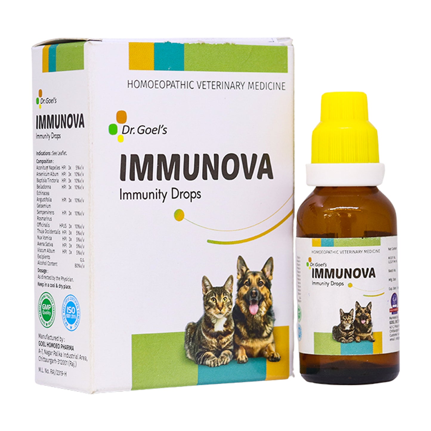 IMMUNOVA for INCREASING IMMUNITY in PETS