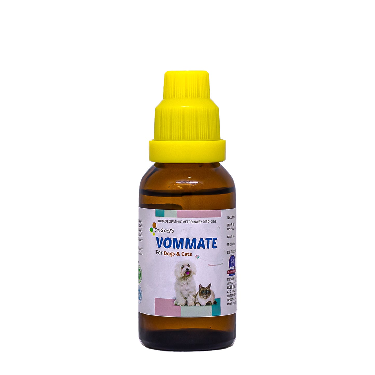 VOMMATE DROPS for PETS 30ML For Vomiting complaints