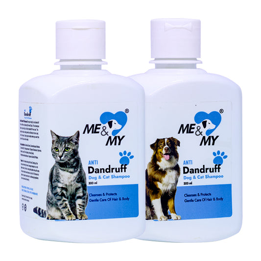 Me and MY Anti Dandruff Pet Shampoo helps to get rid of dandruff and dermatitis