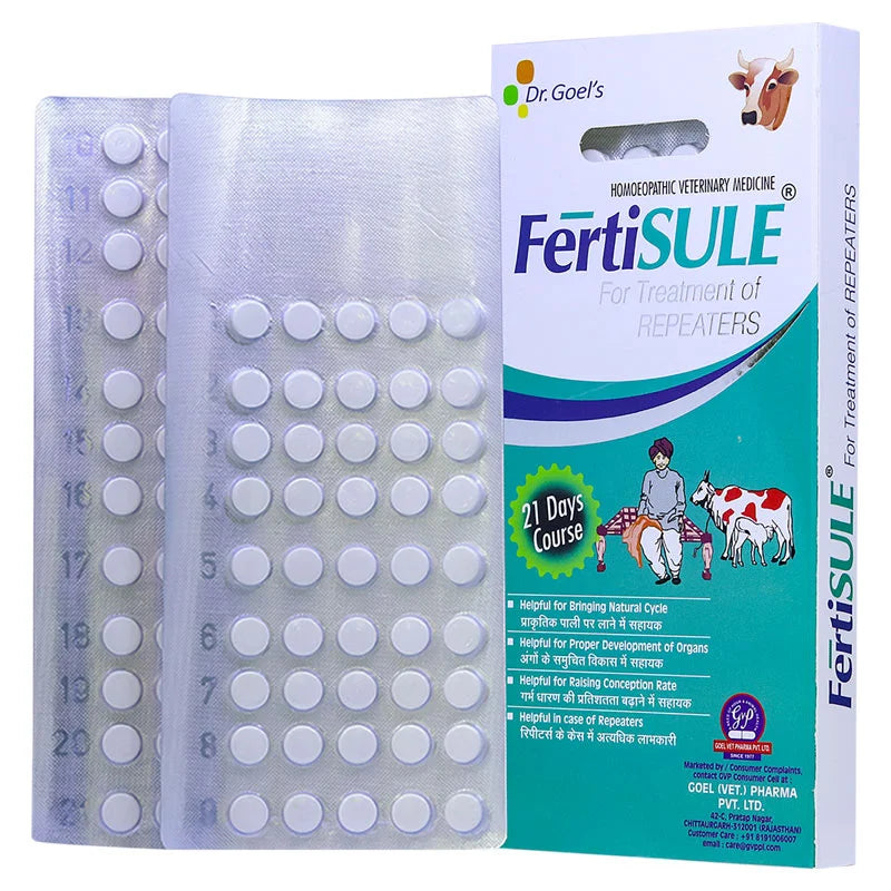 FERTISULE – 21 DAYS COURSE for Cattle For Treatment of repeaters