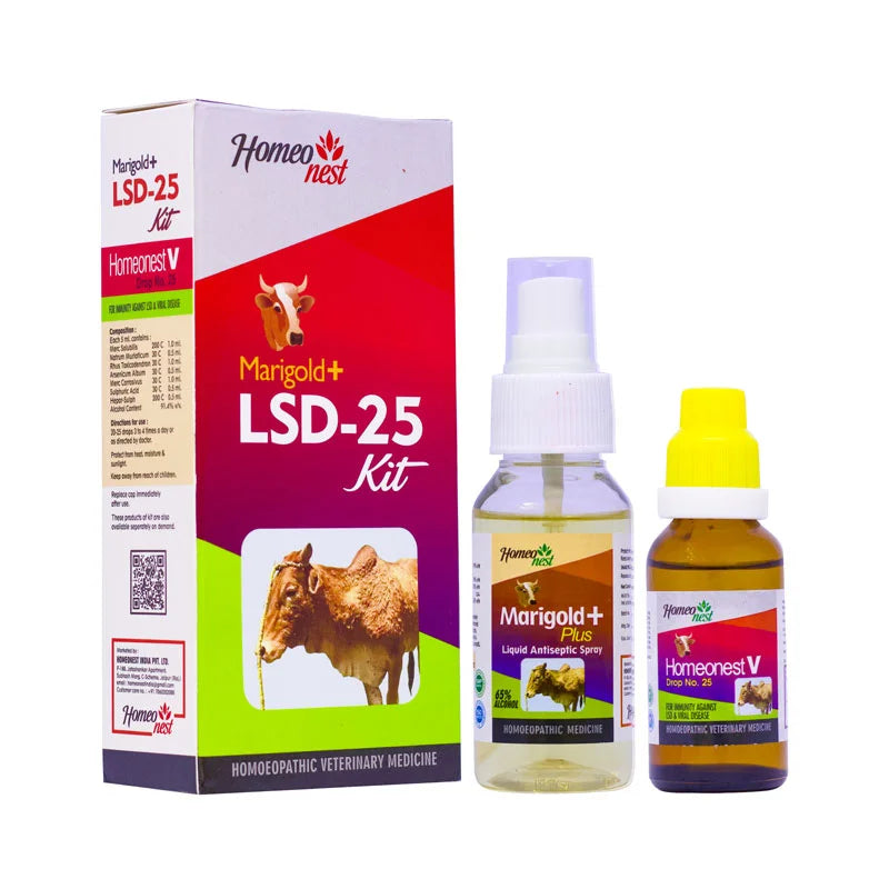 Homeonest Marigold+ LSD-25 Kit For lumpy skin disease