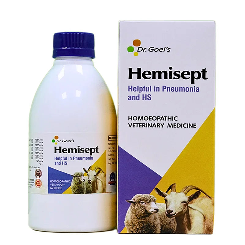 Hemisept for Sheep and Goat – It helpful in Pneumonia and HS