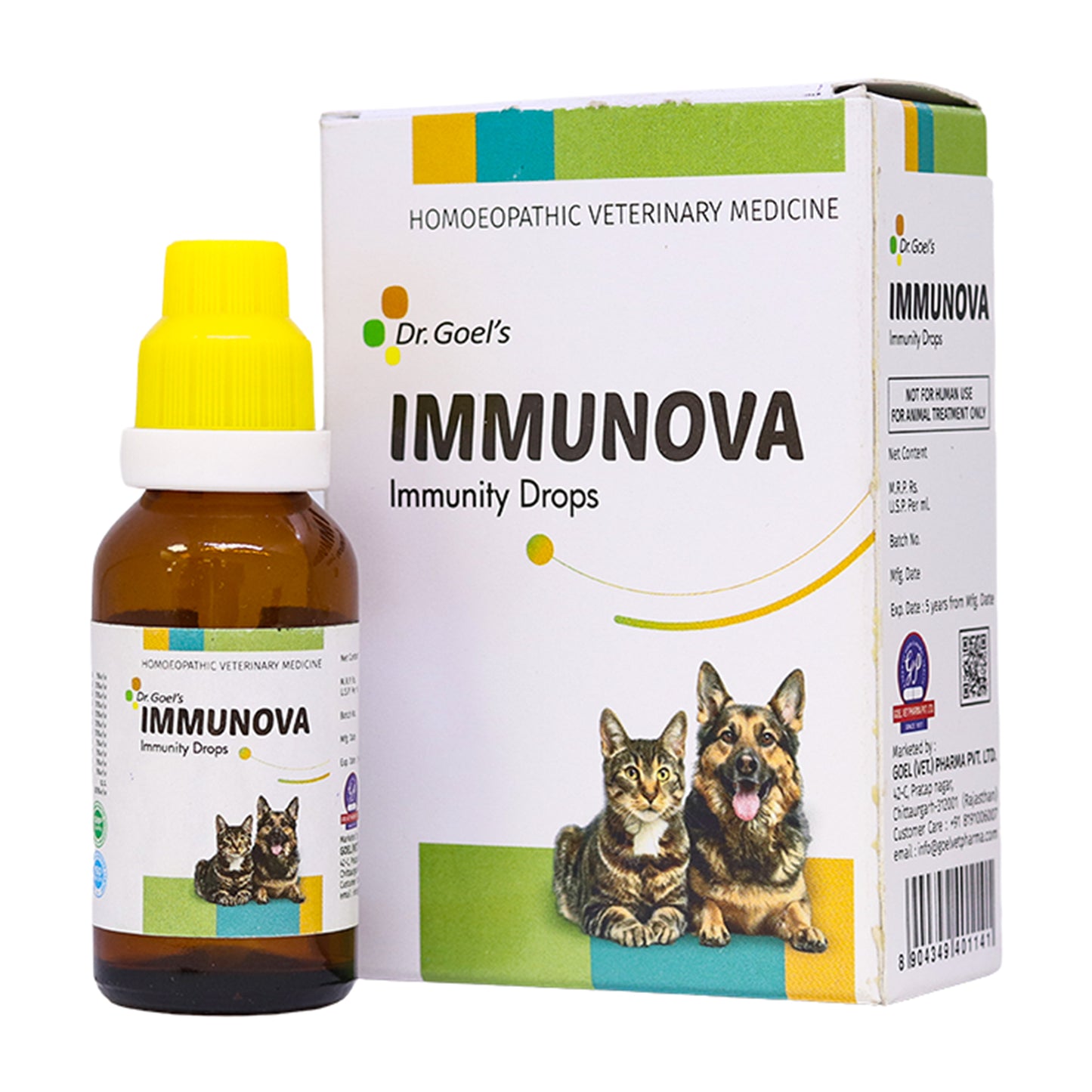 IMMUNOVA for INCREASING IMMUNITY in PETS