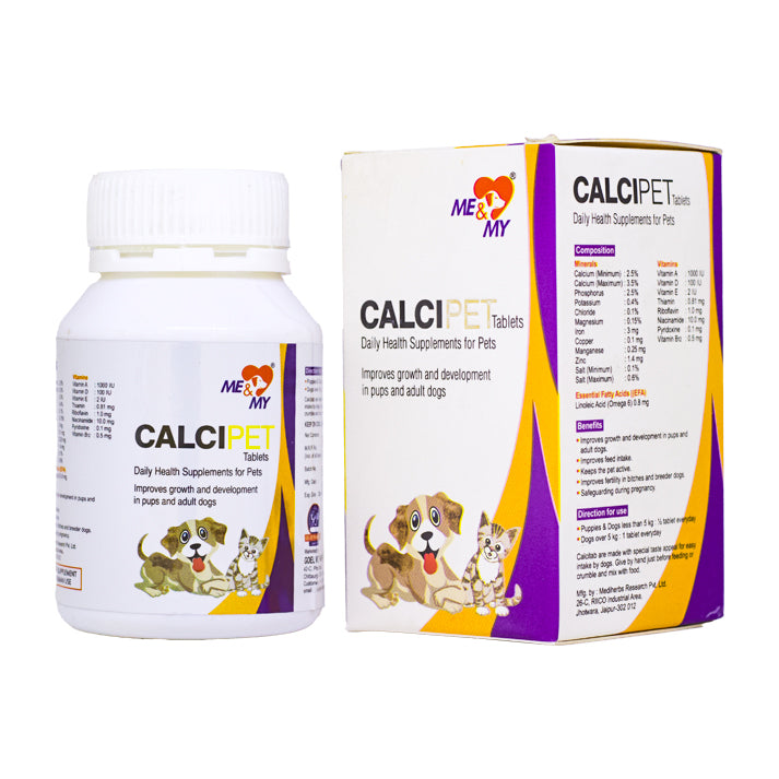 CALCIPET for Pups and Adult Dogs | For Improves Growth and Development
