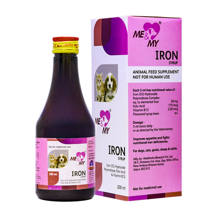 Iron Homeopathic Supplement for Pets | To Improve Appetite and Iron