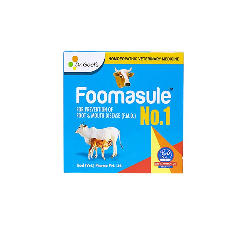 FOOMASULE No.1 – for CATTLE For prevention of FMD