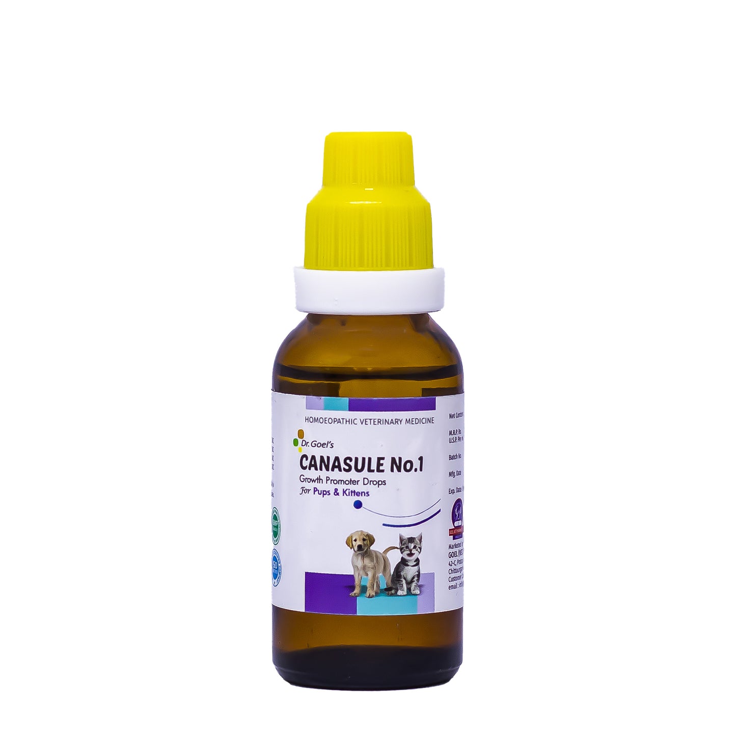 CANASULE No.1 for PUPS and KITTENS 30ml For Boosting Immunity