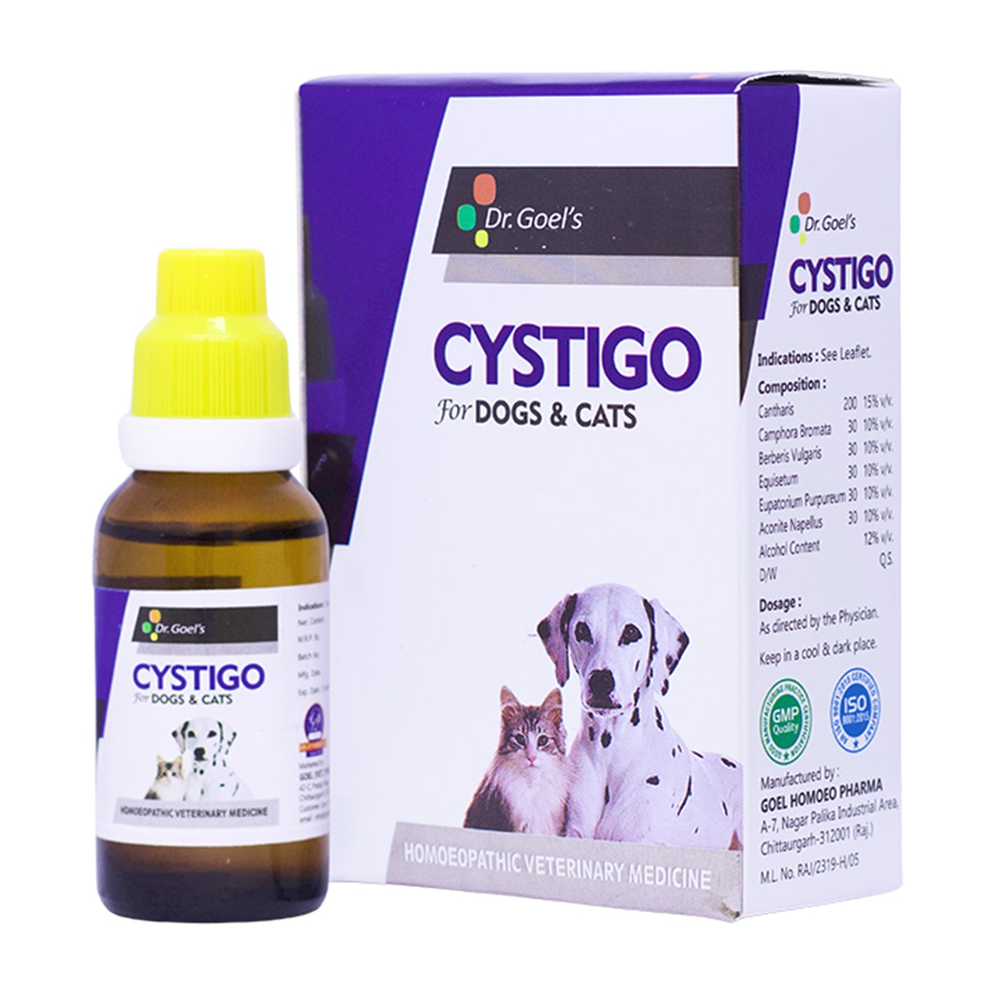 CYSTIGO for PETS 30ml For Urinary Problems