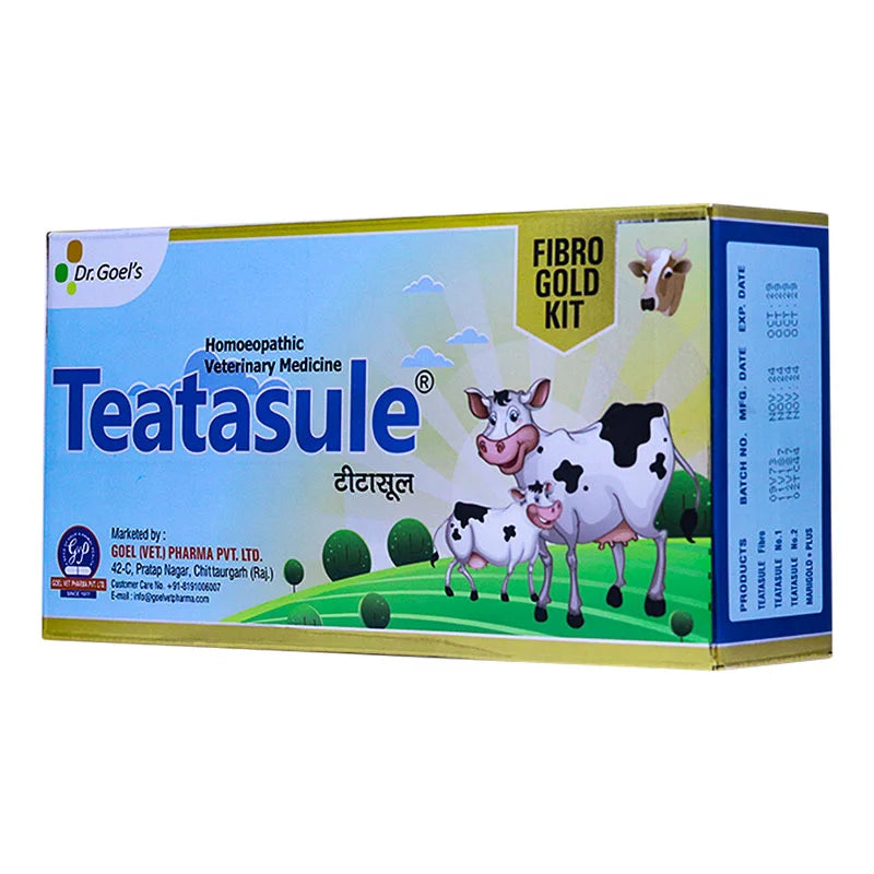 TEATASULE FIBRO GOLD KIT for Cattle For Reduction in Fibroid