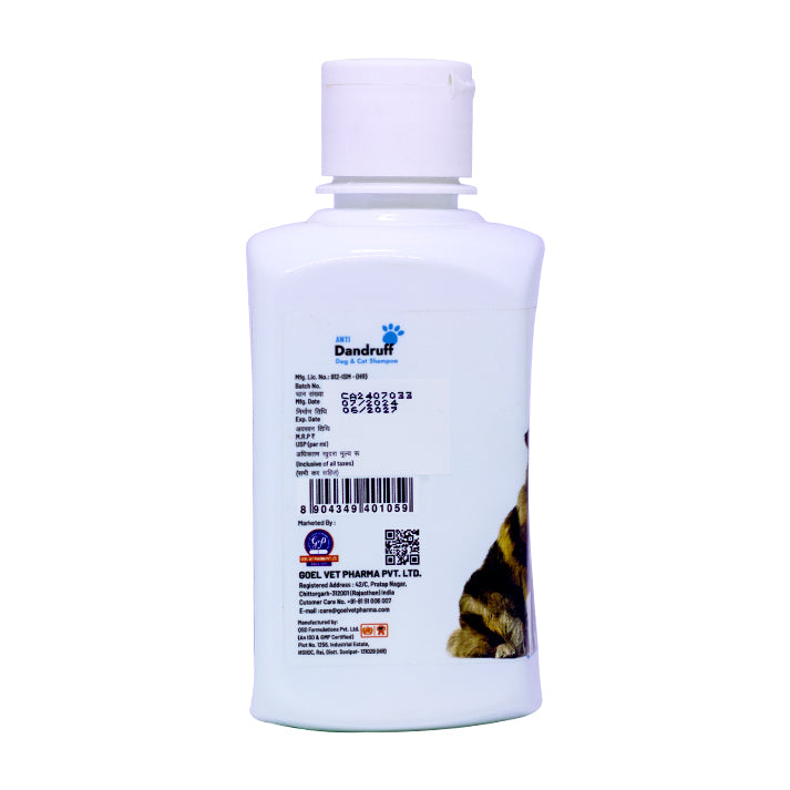 Me and MY Anti Dandruff Pet Shampoo helps to get rid of dandruff and dermatitis