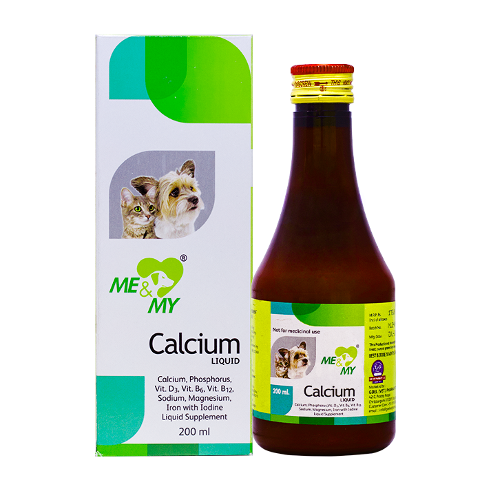 ME and MY CALCIUM Supplement for Pets | For Strong Bone and Growth