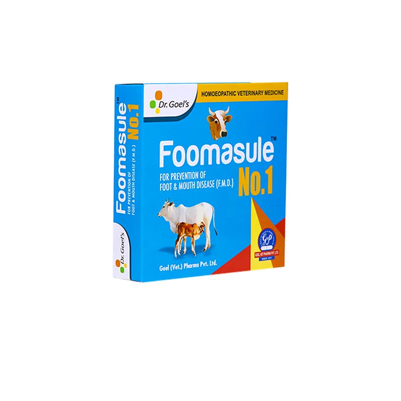FOOMASULE No.1 – for CATTLE For prevention of FMD
