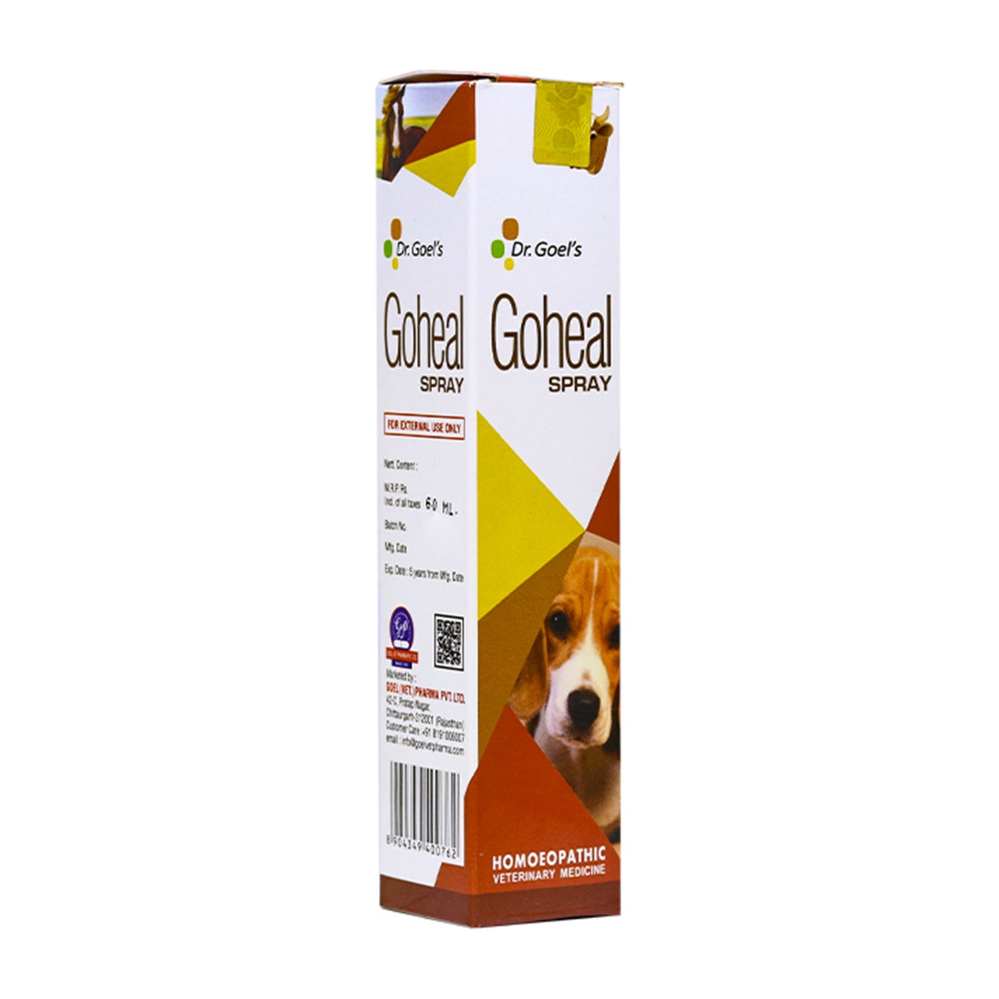 GOHEAL SPRAY For Wounds due to injury, FMD, Burns