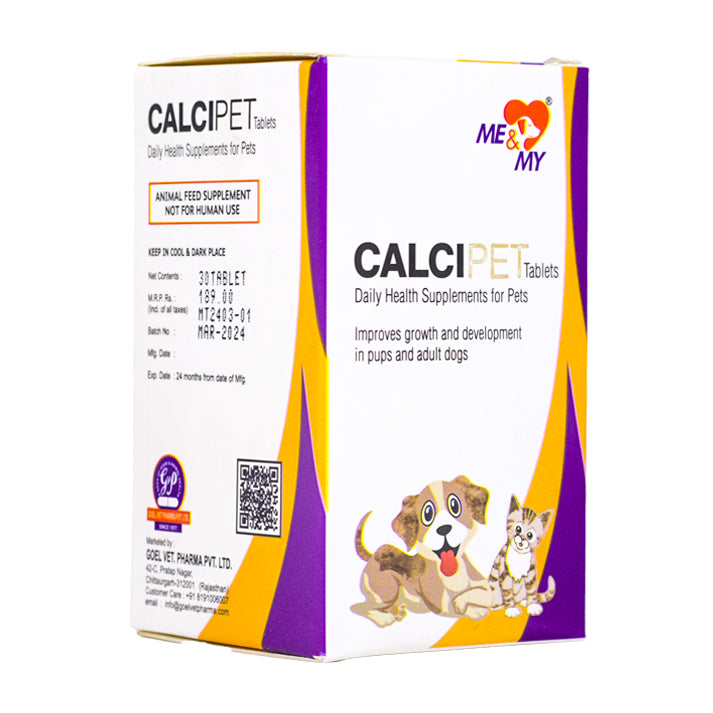 CALCIPET for Pups and Adult Dogs | For Improves Growth and Development