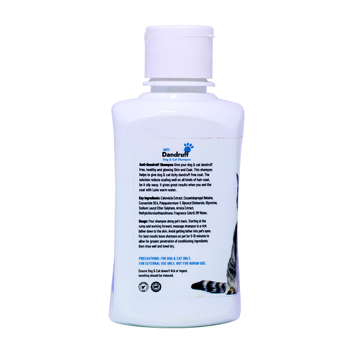 Me and MY Anti Dandruff Pet Shampoo helps to get rid of dandruff and dermatitis