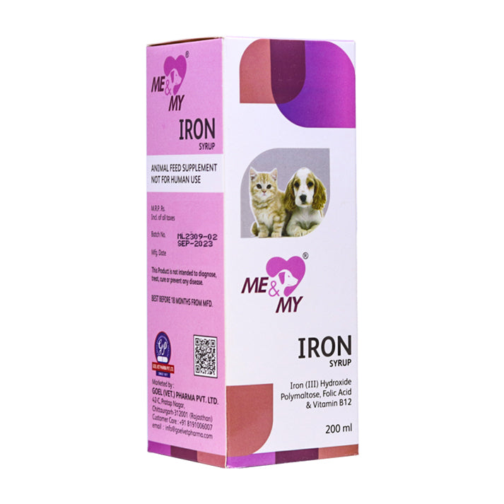 Iron Homeopathic Supplement for Pets | To Improve Appetite and Iron