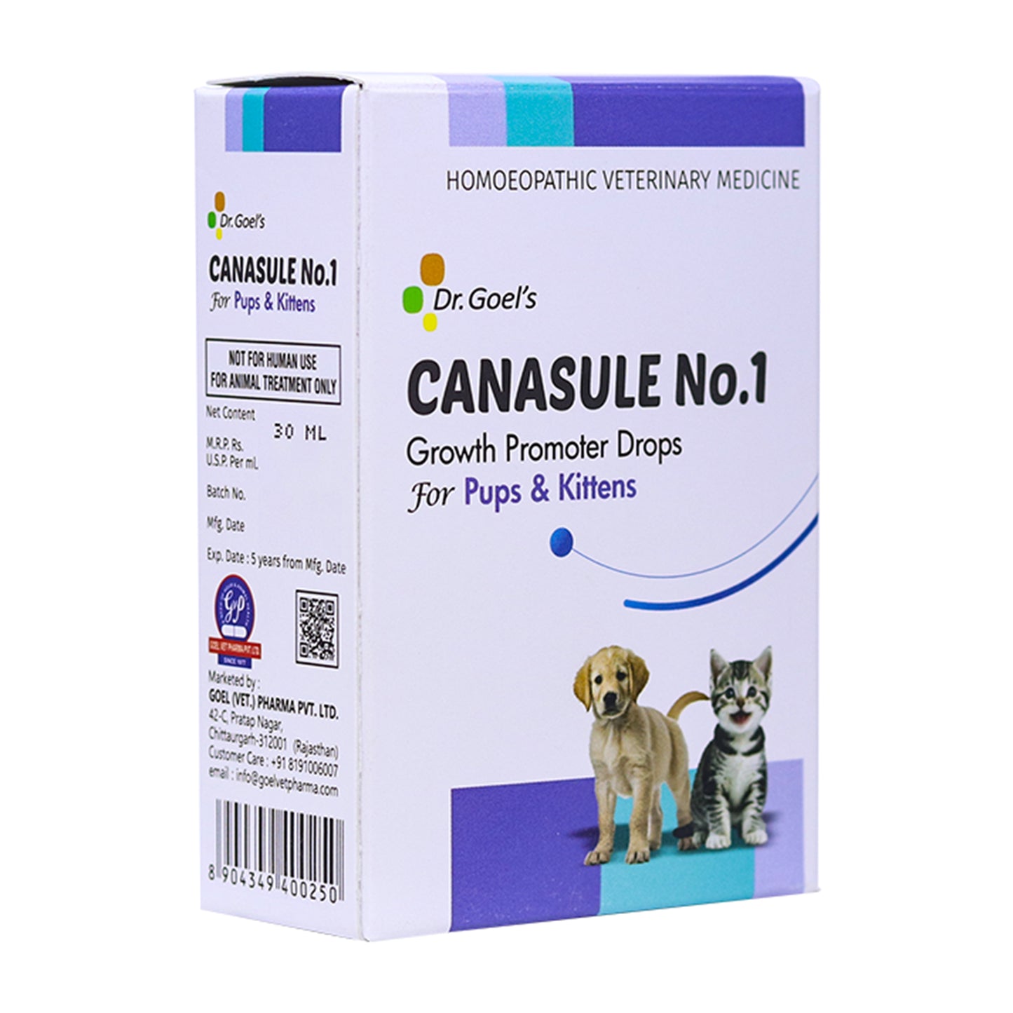 CANASULE No.1 for PUPS and KITTENS 30ml For Boosting Immunity