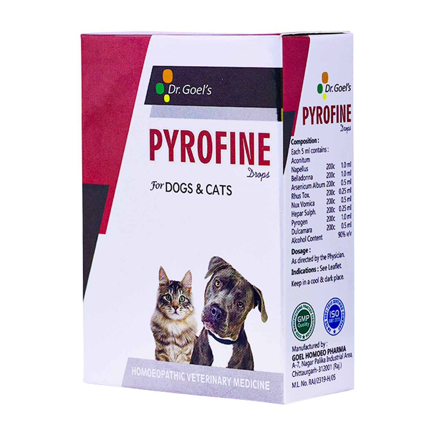 PYROFINE for PETS 20ML for Fever or Pyrexia