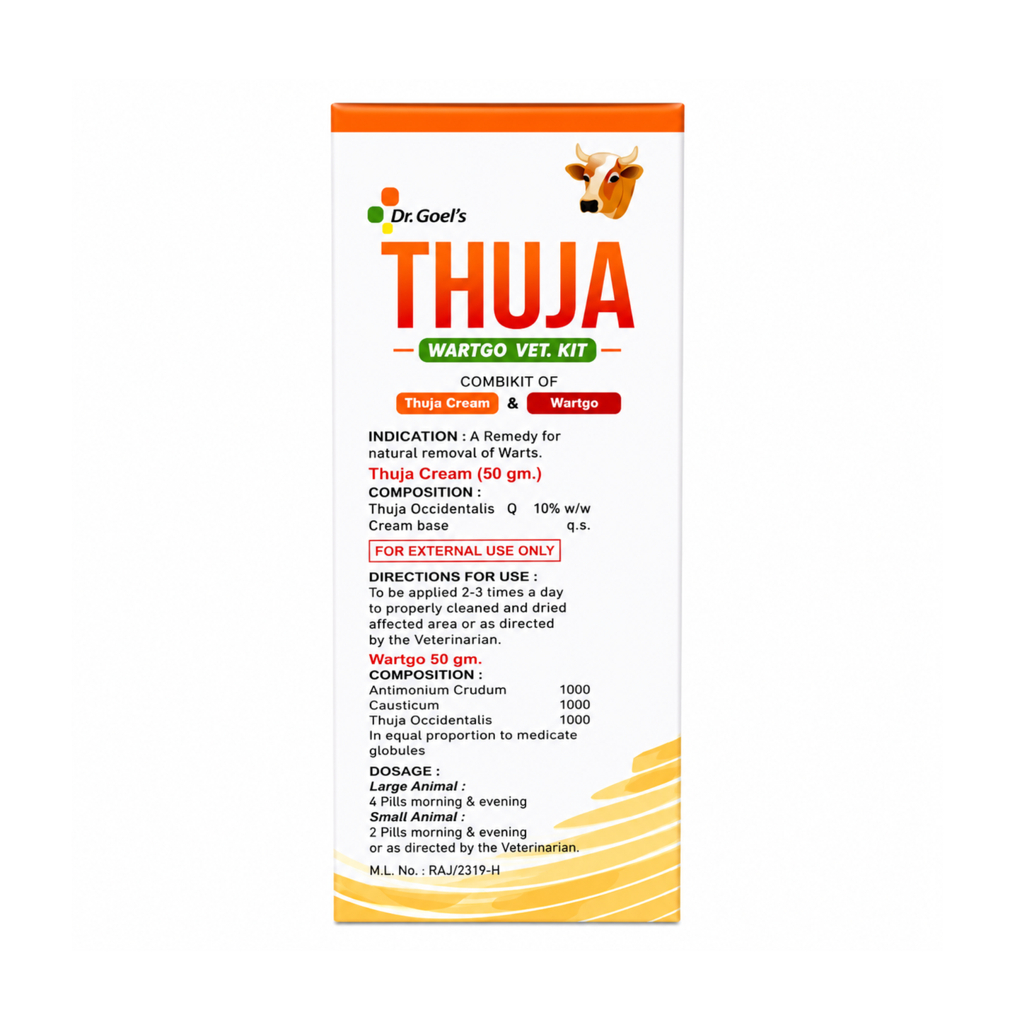 Thuja WartGo vet kit For Natural removal of Warts