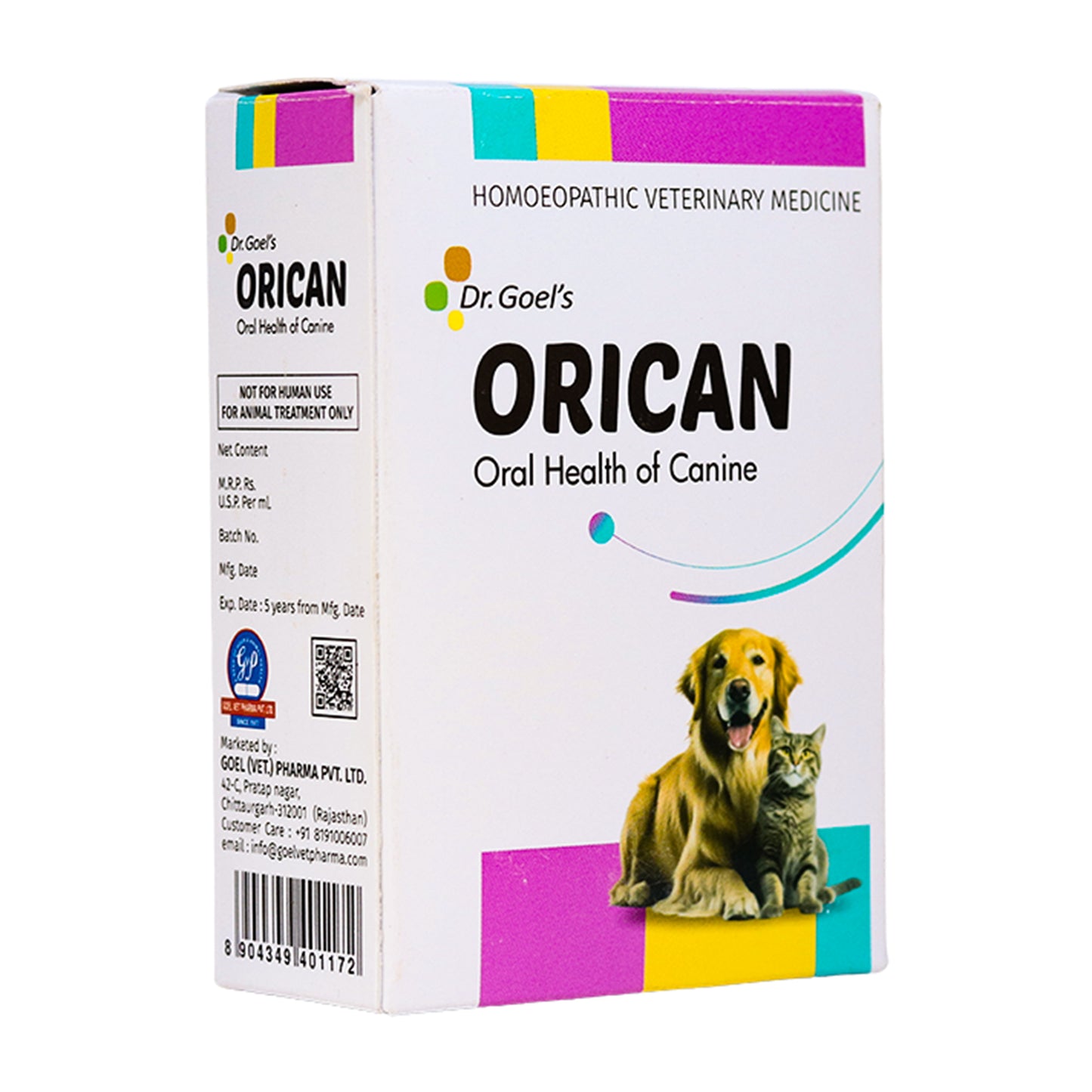 ORICAN FOR ORAL HEALTH IN DOG AND CAT