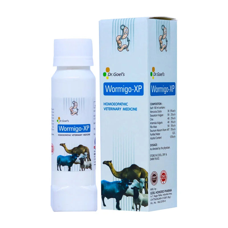 WORMIGO-XP for Deworming in Cow, Buffalo, Sheep, Goat & Pigs (Combo of 4)