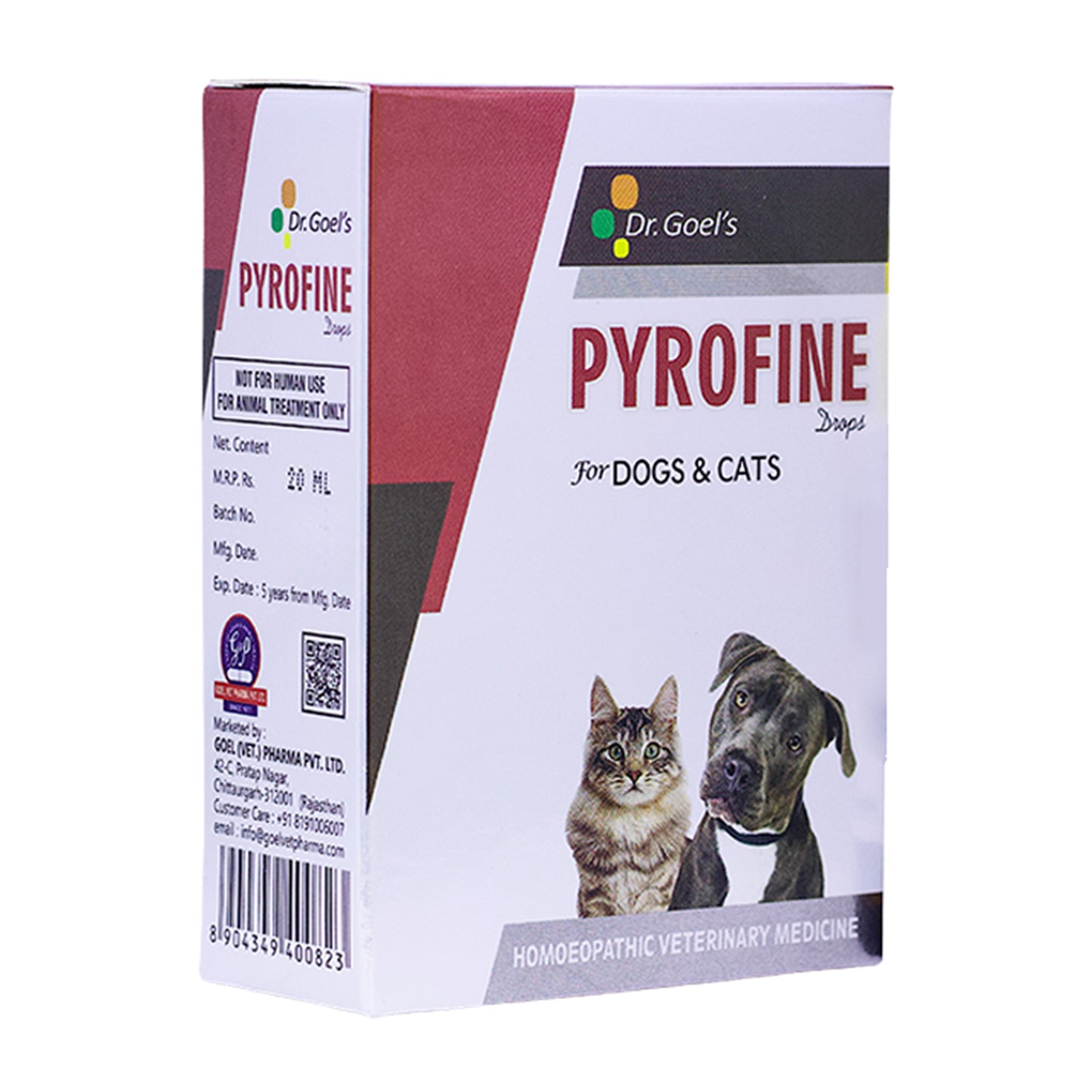 PYROFINE for PETS 20ML for Fever or Pyrexia