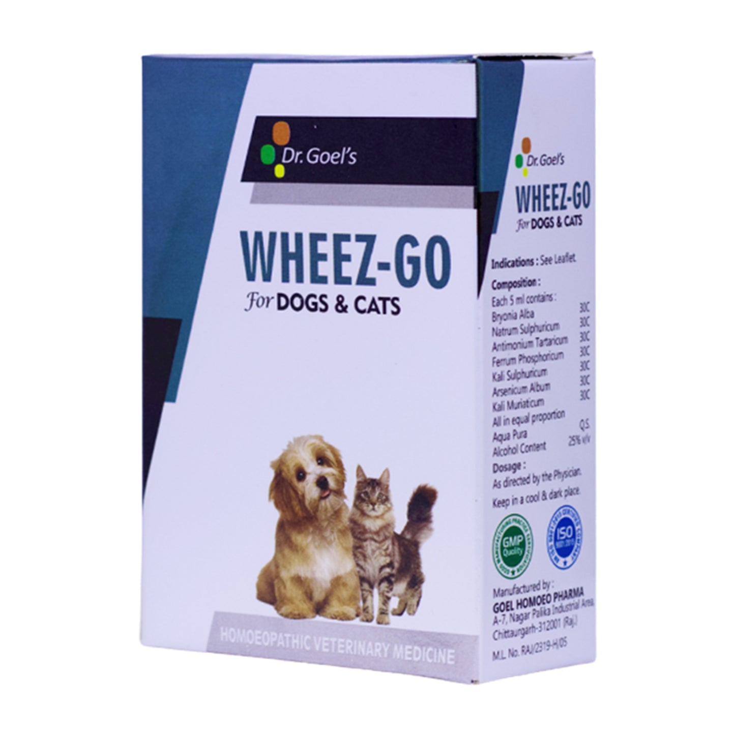 WHEEZ-GO for Pet 30ml For Cough and Cold