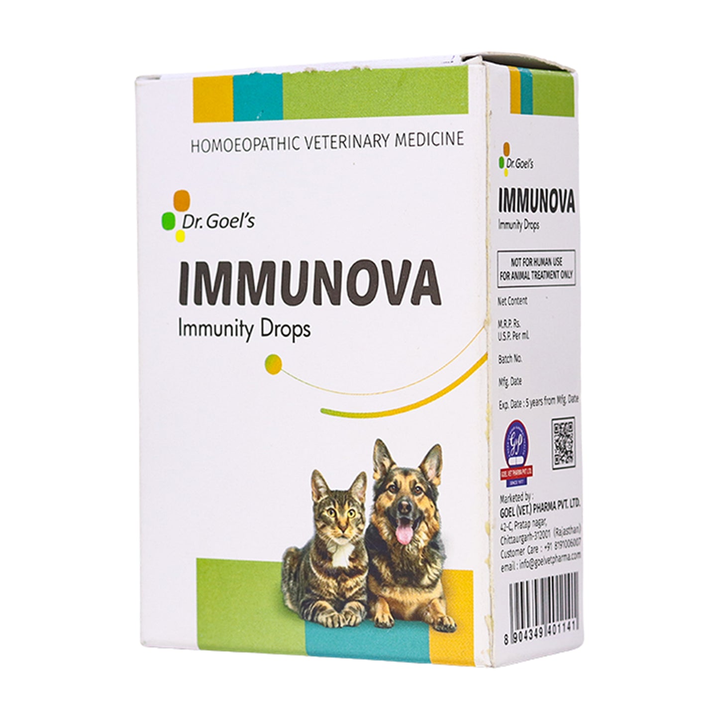 IMMUNOVA for INCREASING IMMUNITY in PETS