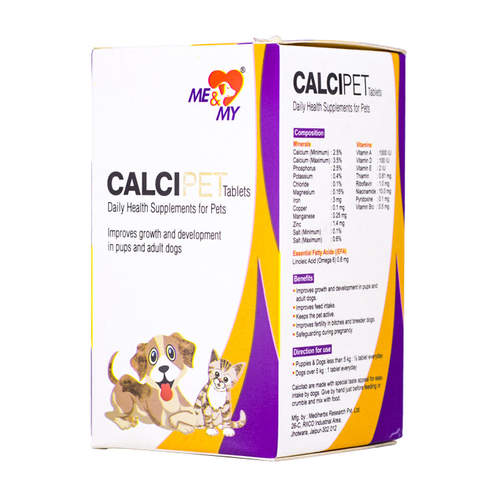 CALCIPET for Pups and Adult Dogs | For Improves Growth and Development