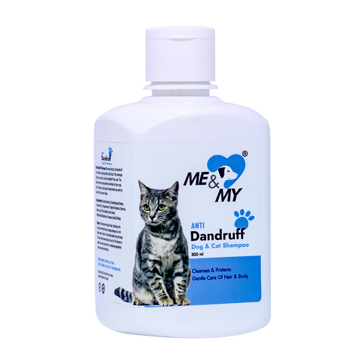 Me and MY Anti Dandruff Pet Shampoo helps to get rid of dandruff and dermatitis