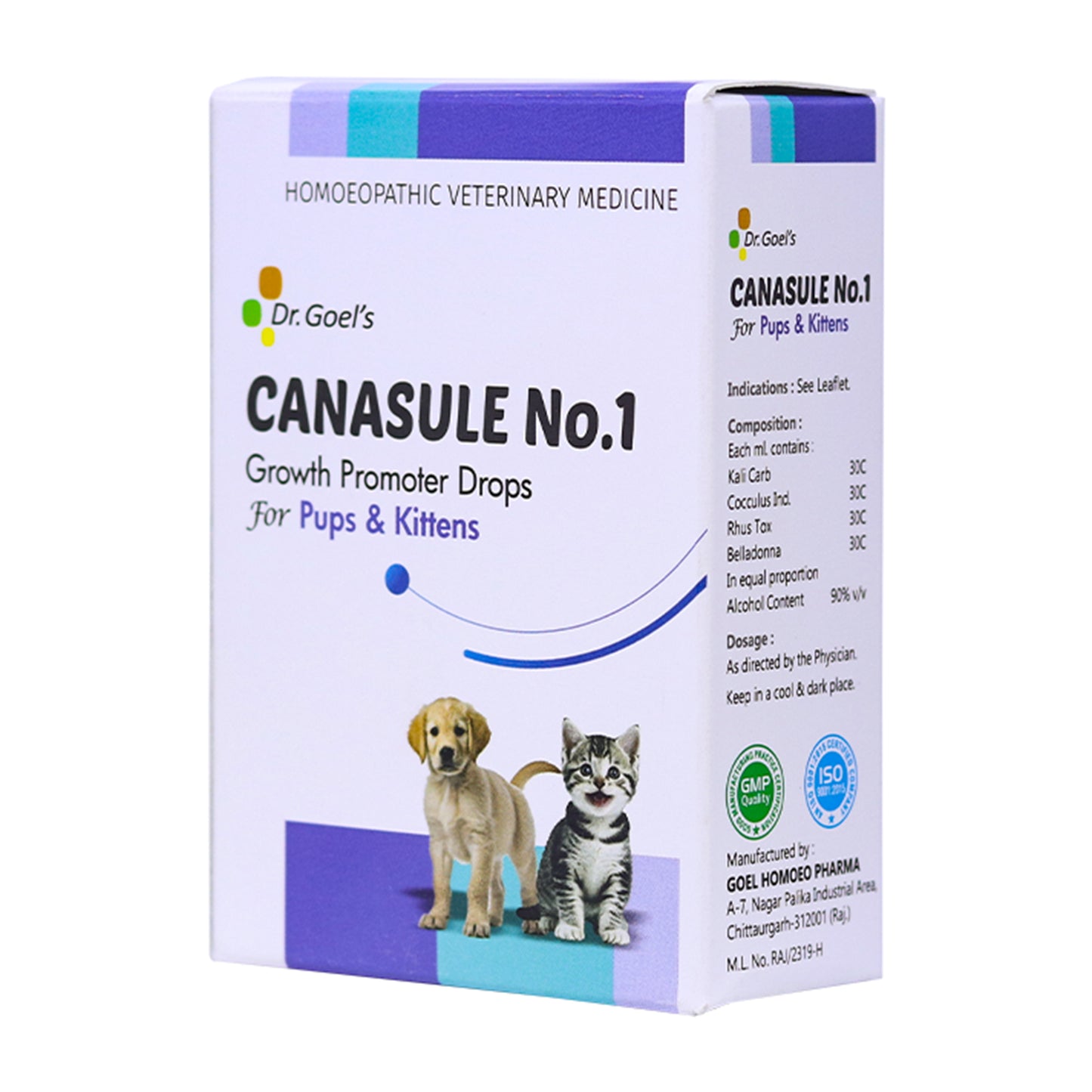 CANASULE No.1 for PUPS and KITTENS 30ml For Boosting Immunity