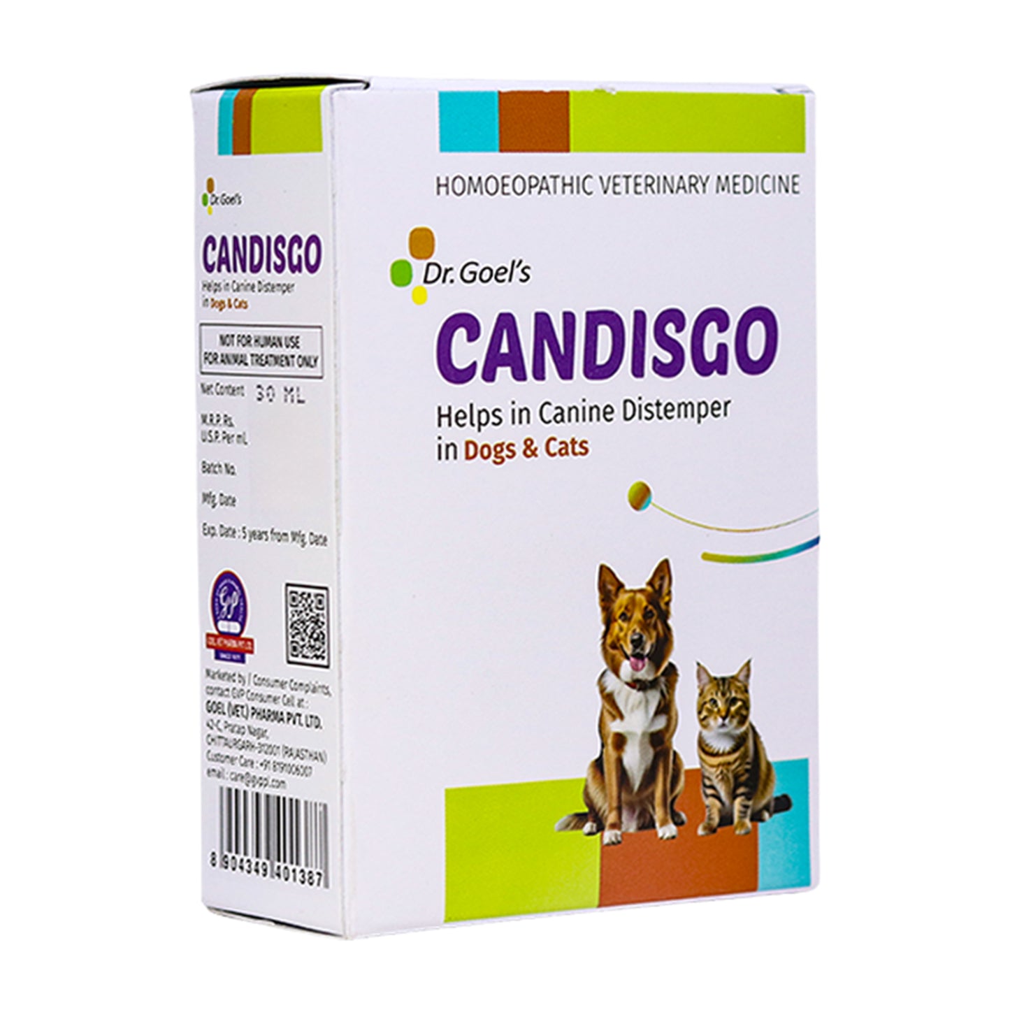 CANDISGO Helps in Canine Distemper in Dogs & Cats