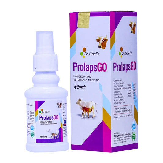 PROLAPSGO for CATTLE -100ml For Pre and Post Partum prolaps