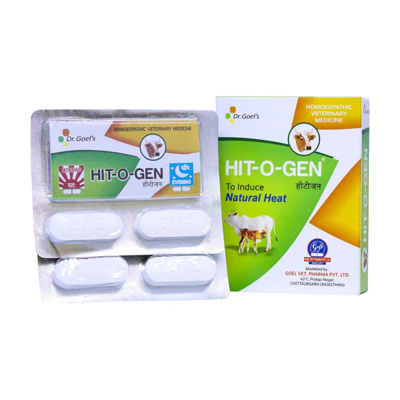 HIT-O-GEN for Natural Estrus in Cow To induce Heat Naturally
