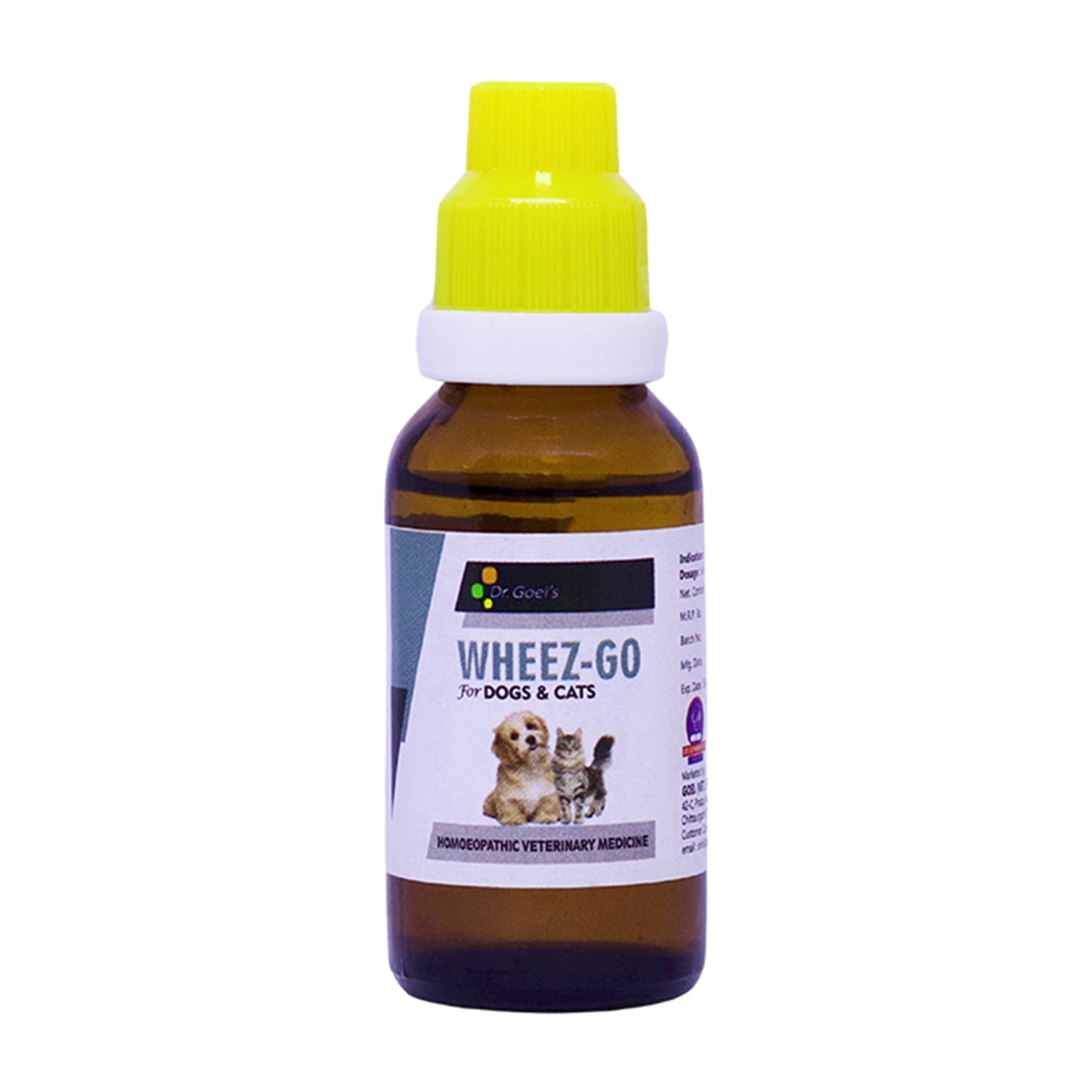 WHEEZ-GO for Pet 30ml For Cough and Cold