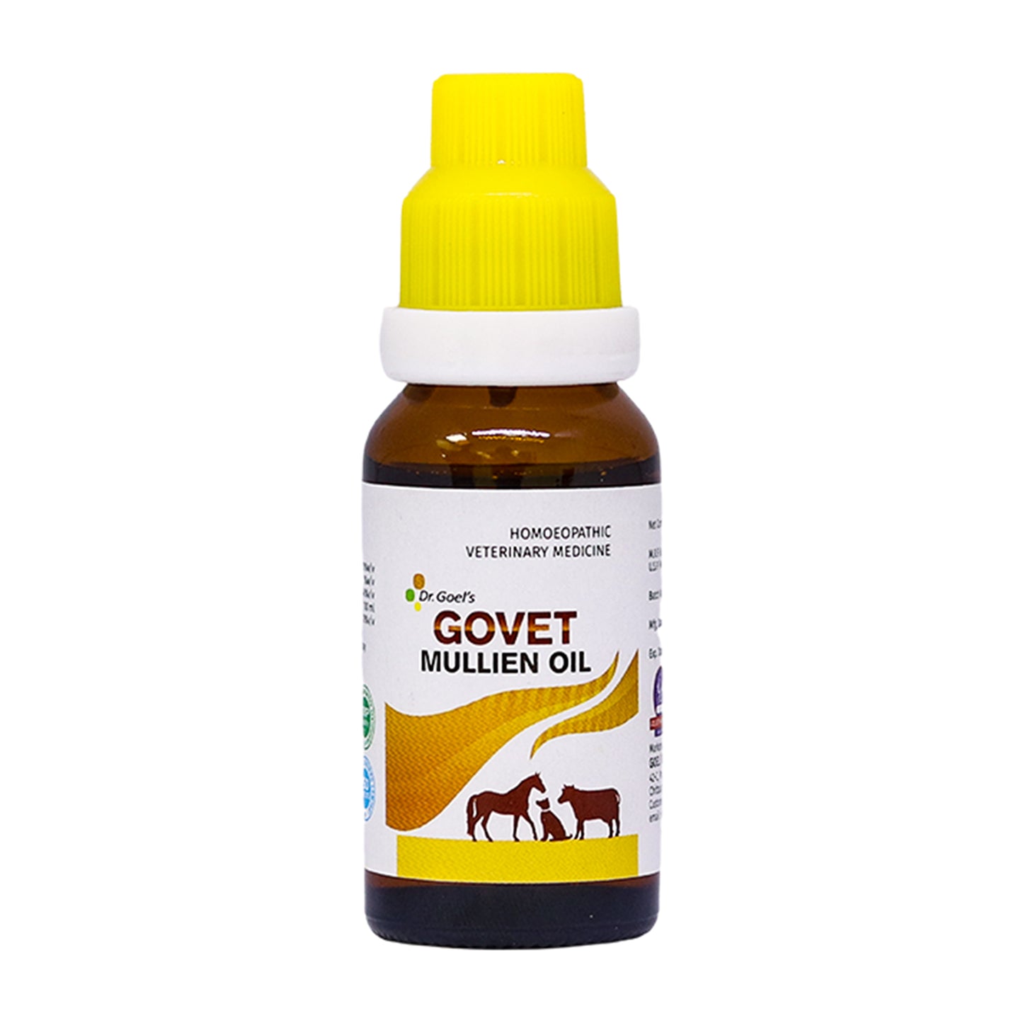 GOVET MULLIEN OIL EAR DROPS FOR DOG, CAT, COW & BUFFALO
