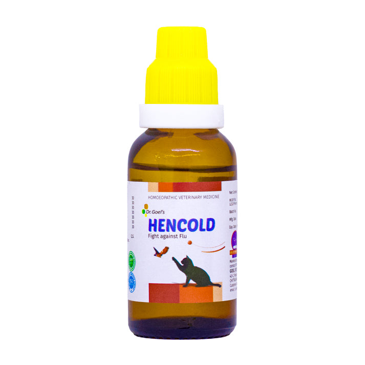 HENCOLD For Dogs and Cats To Fight Against Flu, H5N1, & Bird Flu