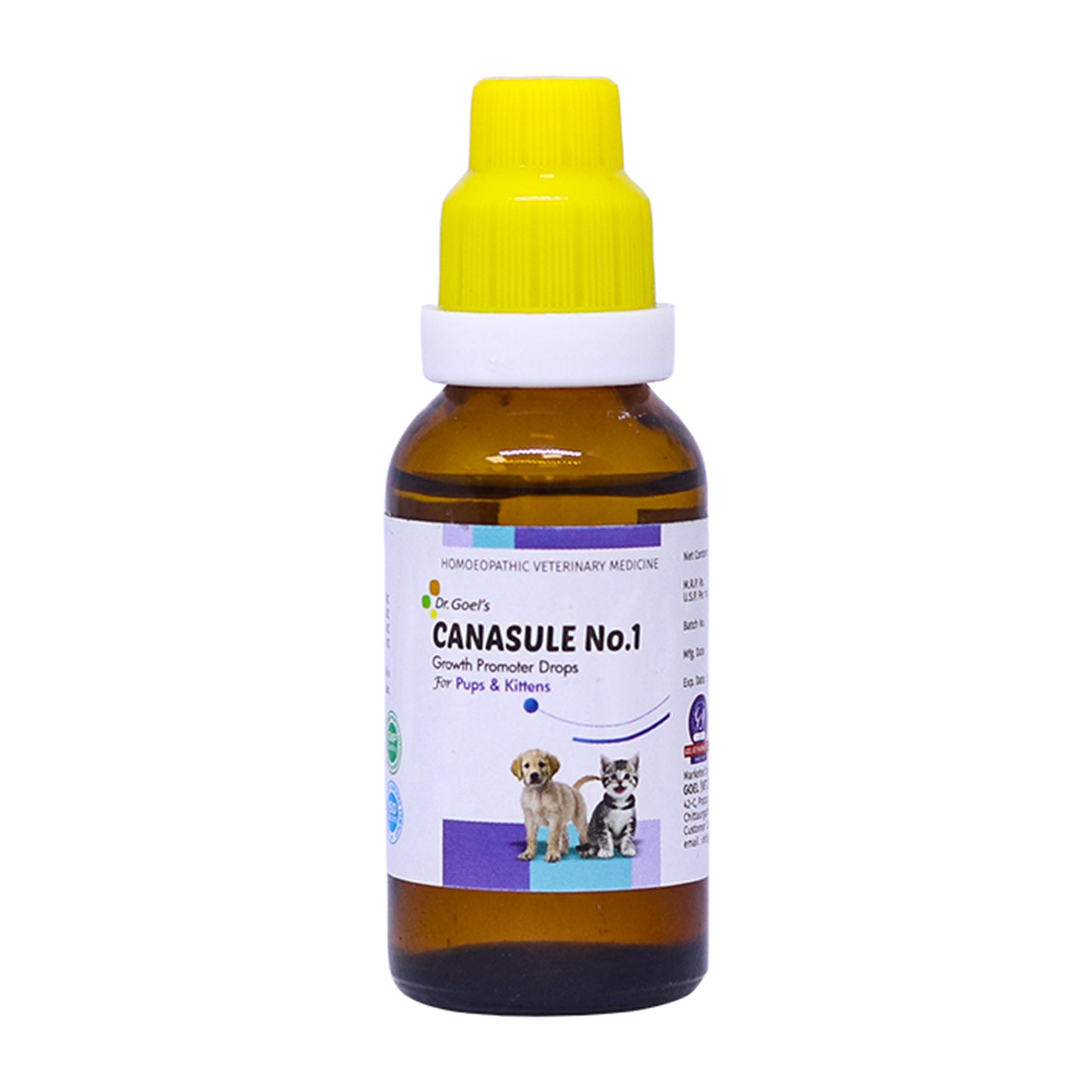CANASULE No.1 for PUPS and KITTENS 30ml For Boosting Immunity