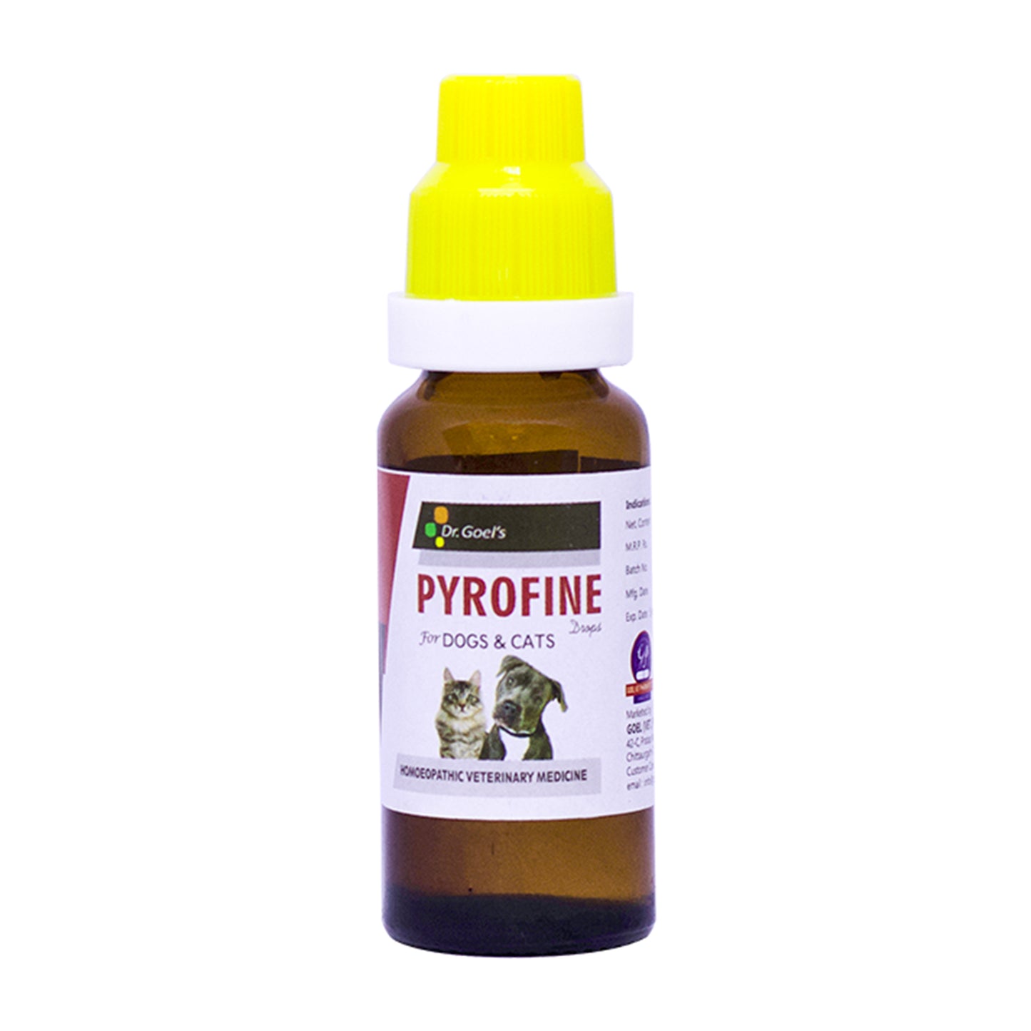 PYROFINE for PETS 20ML for Fever or Pyrexia