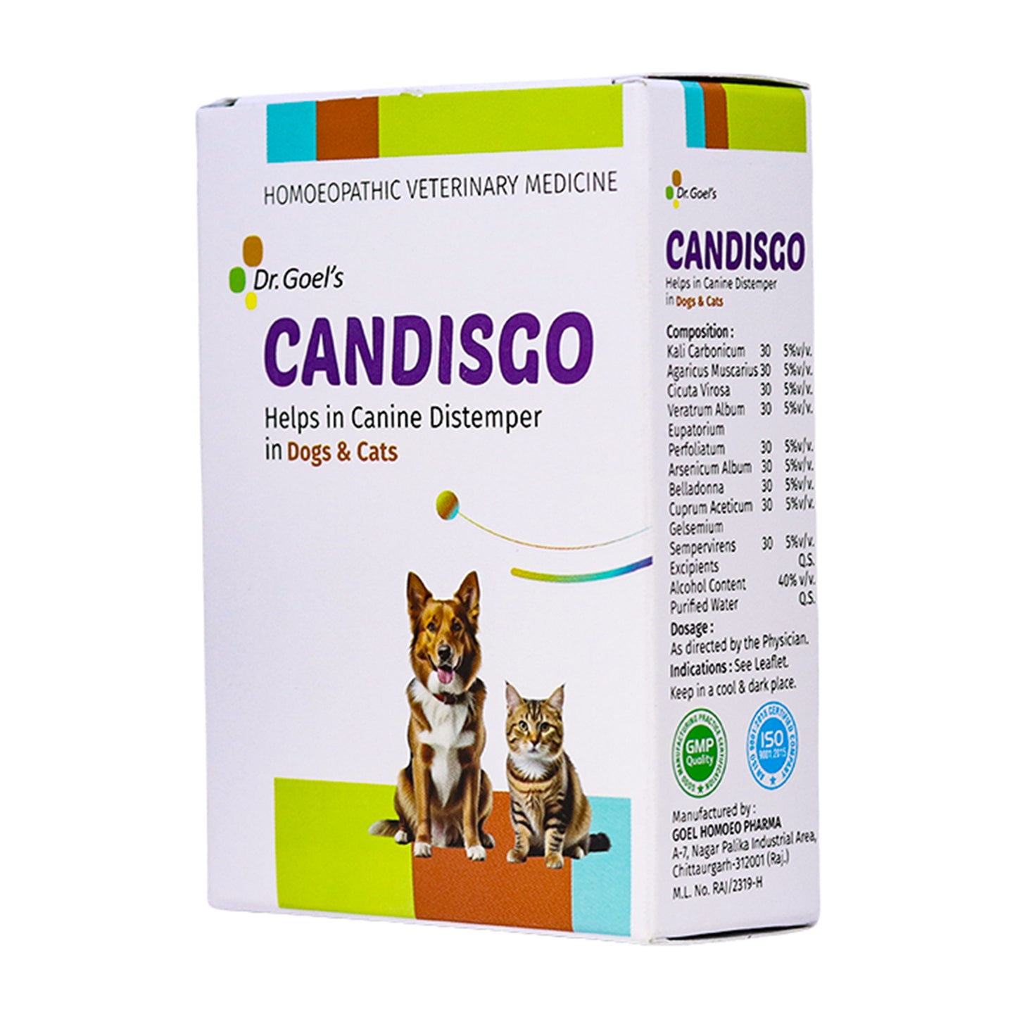 CANDISGO Helps in Canine Distemper in Dogs & Cats