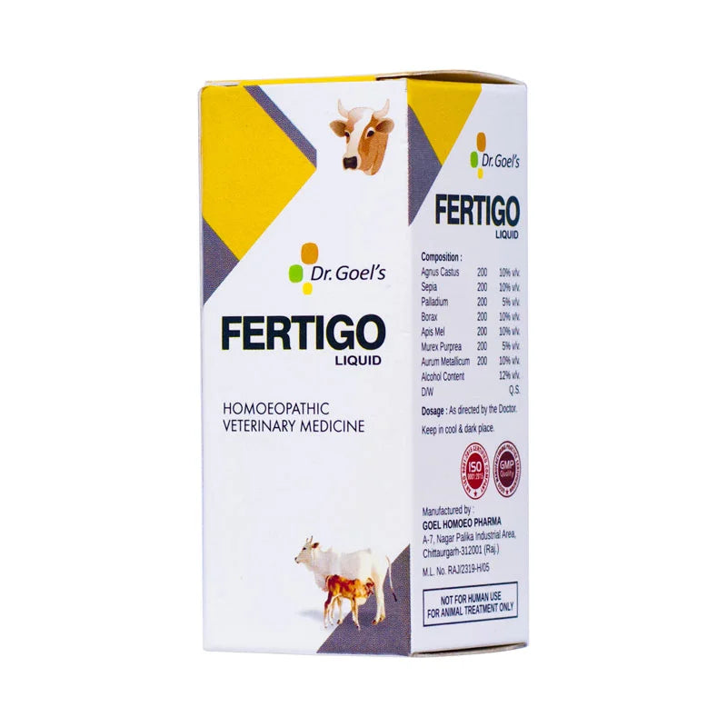 Fertigo For Cattle 30ml - For Increasing Conception Rate ( COMBO Of 4 )