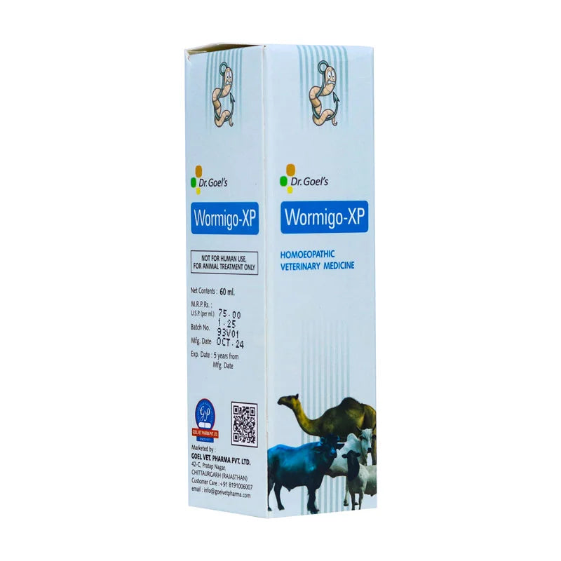 WORMIGO-XP for Deworming in Cow, Buffalo, Sheep, Goat & Pigs (Combo of 4)