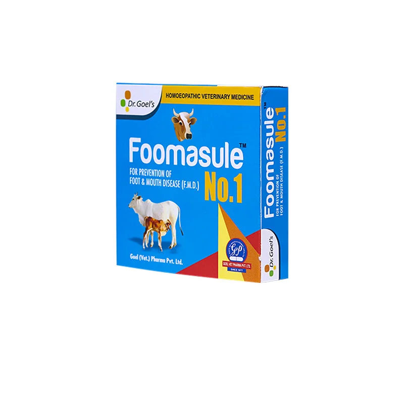 FOOMASULE No.1 – for CATTLE For prevention of FMD