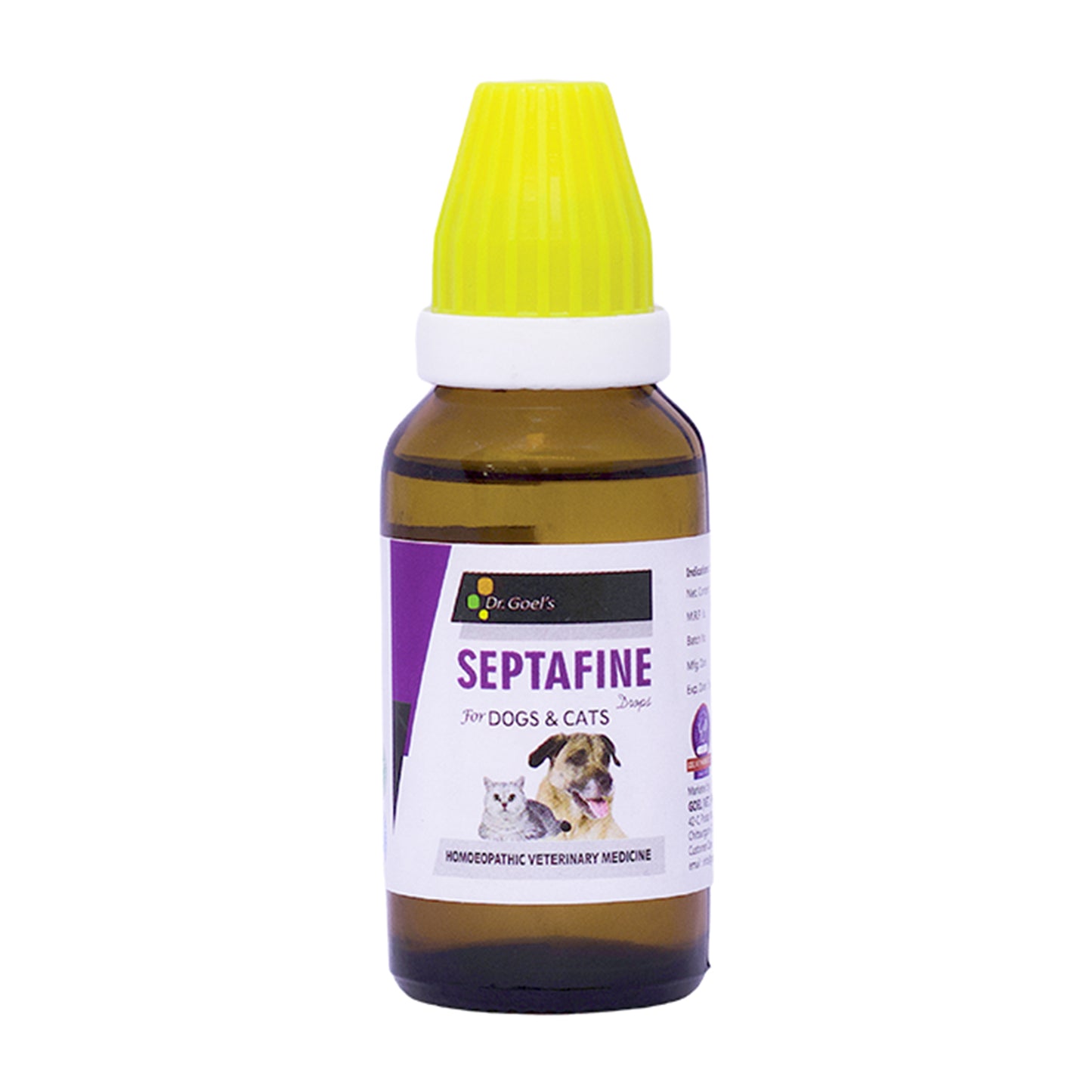 SEPTAFINE DROPS for PETS 30ML for Sepsis or absus