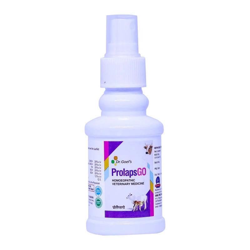 PROLAPSGO for CATTLE -100ml For Pre and Post Partum prolaps