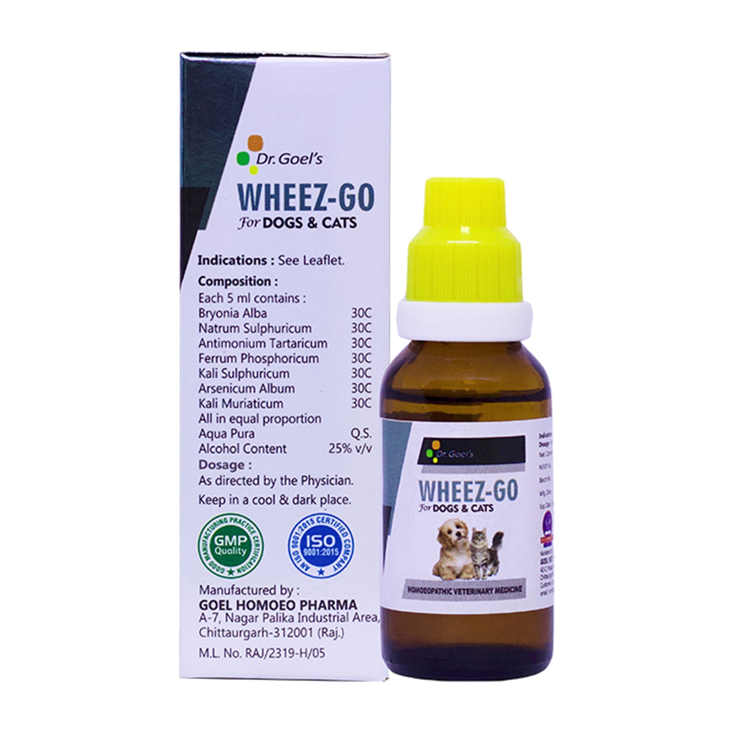 WHEEZ-GO for Pet 30ml For Cough and Cold