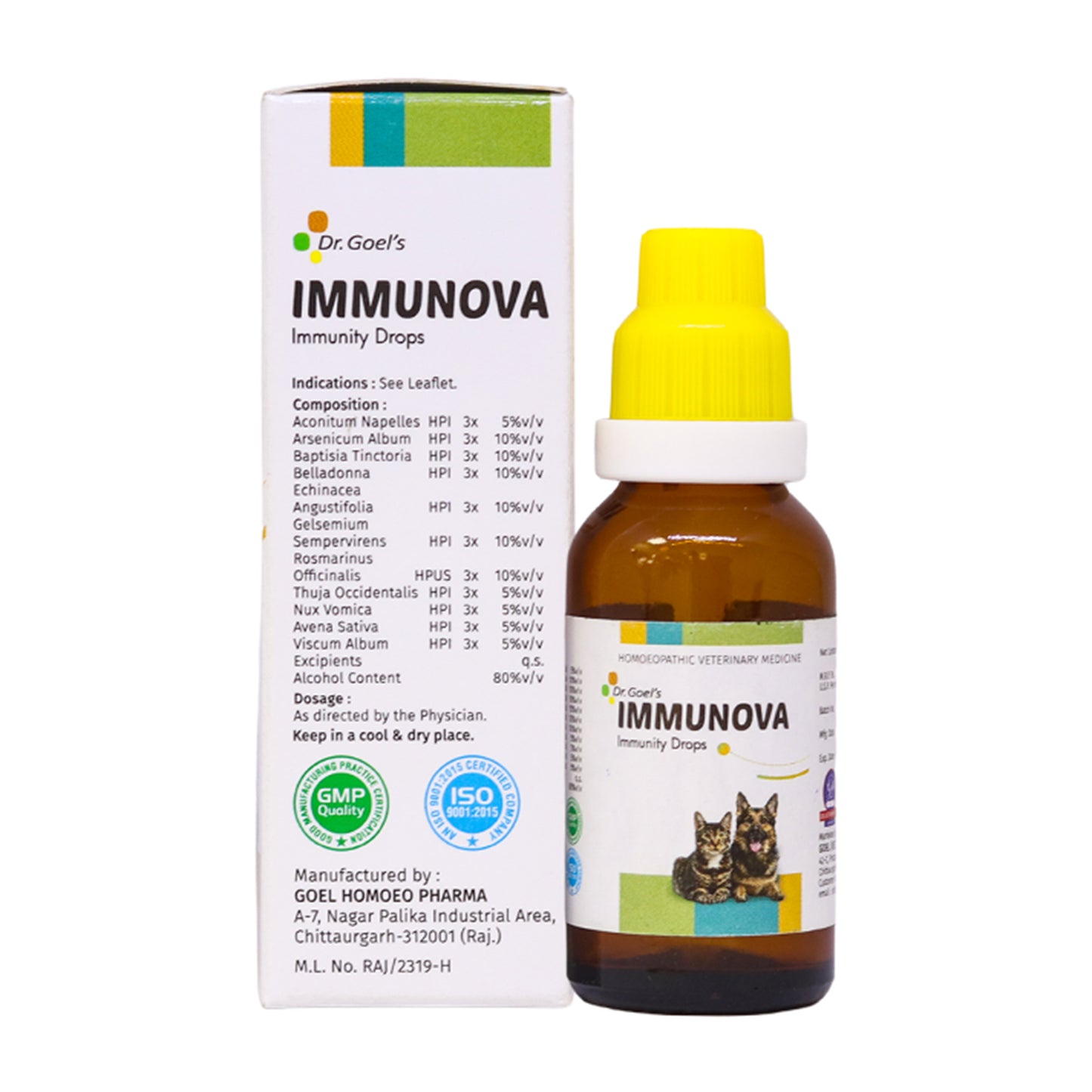 IMMUNOVA for INCREASING IMMUNITY in PETS