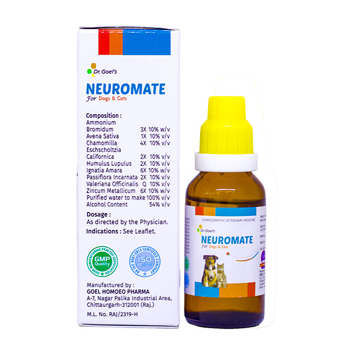 NEUROMATE for PET 30ml For Epilepsy or seizure disorder
