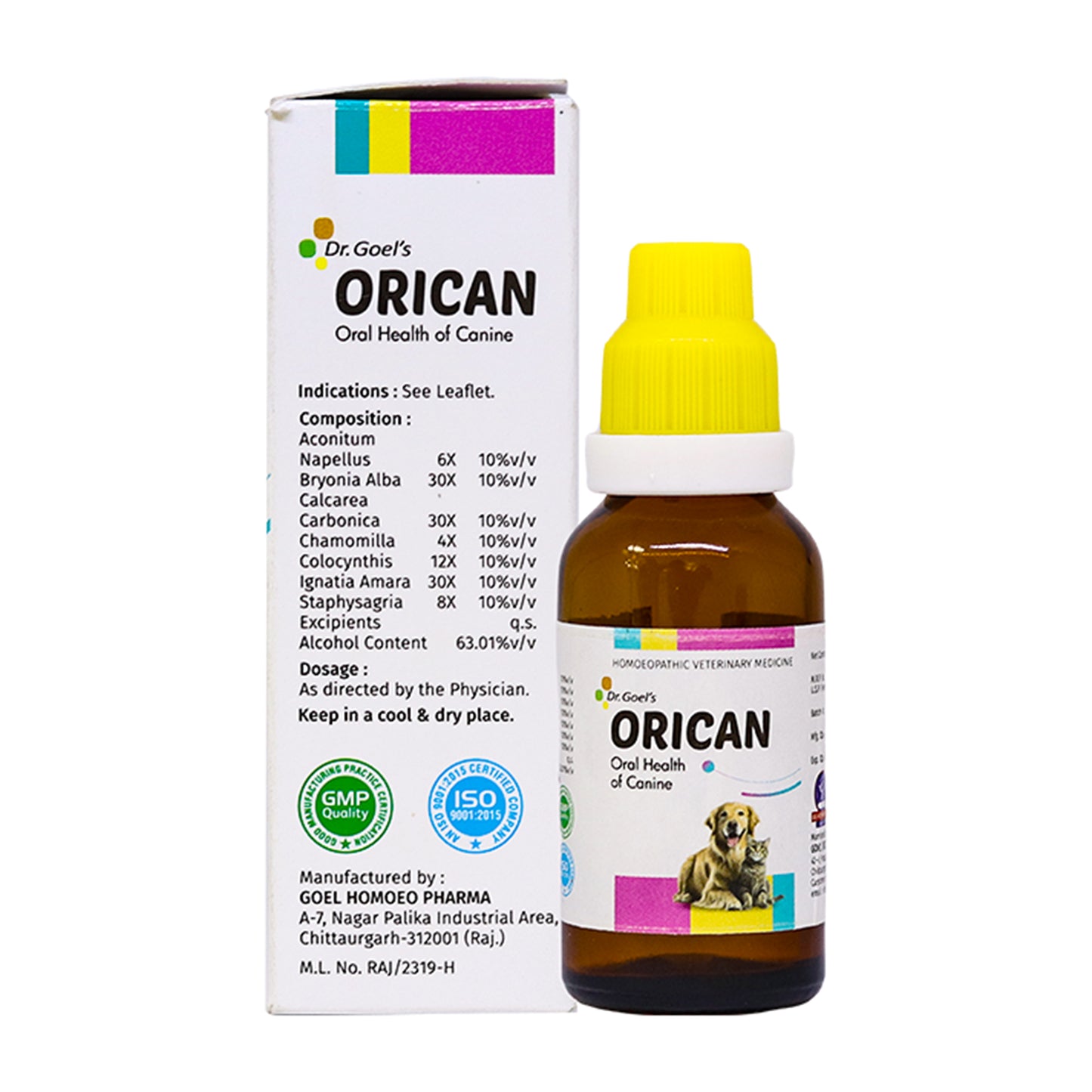 ORICAN FOR ORAL HEALTH IN DOG AND CAT