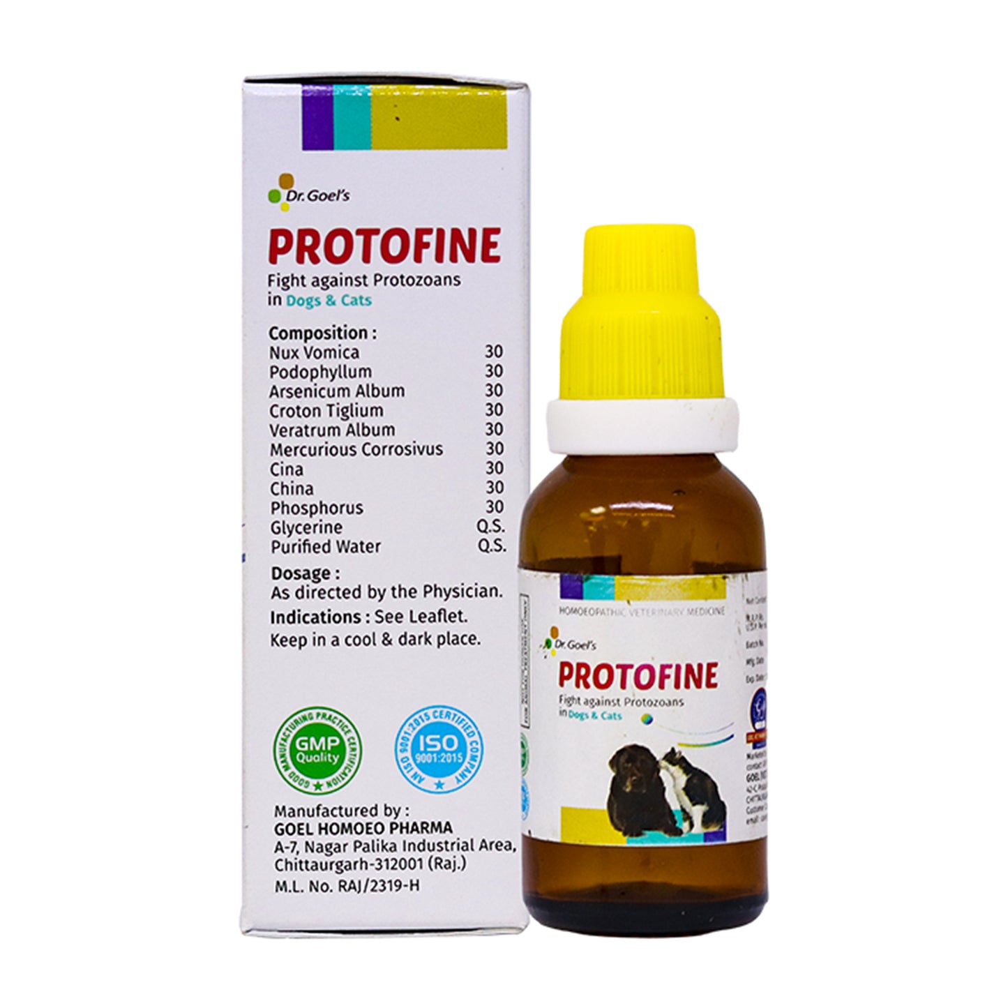 PROTOFINE Fight against Protozoans in Dogs & Cats